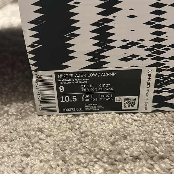 Nike Blazer Low/ ACRNYM - Picture 2 of 10